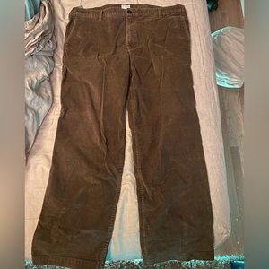 Baggy dockers corduroy pants